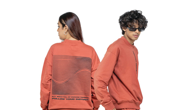 Streetwear Oversized Sweatshirts - Instinct First