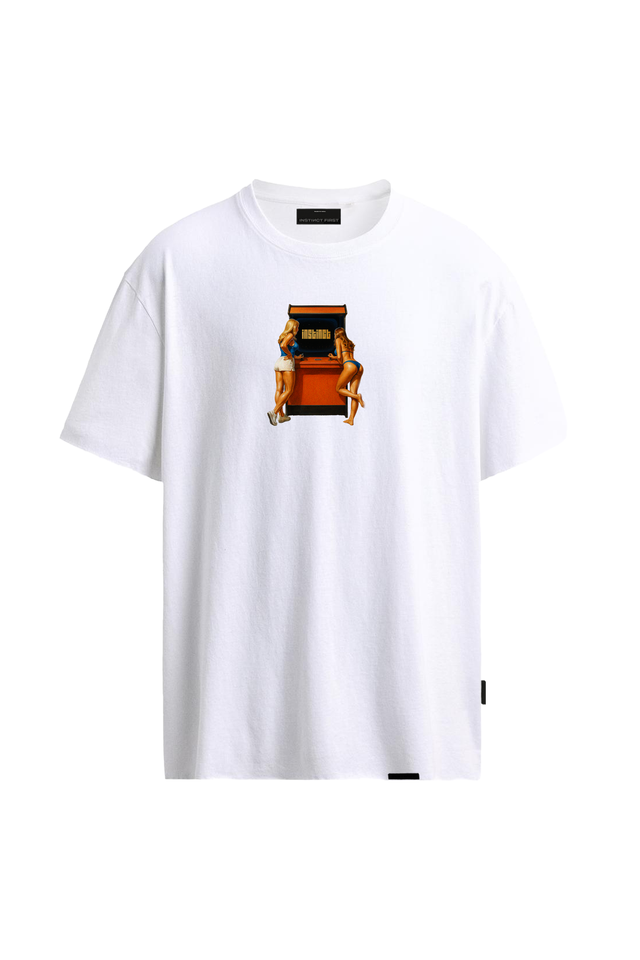 Arcade - Relaxed Fit Tshirt (White)