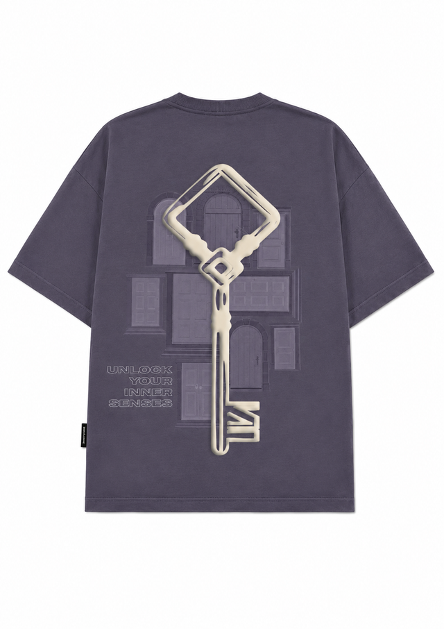 Key of Instincts - Oversized T-Shirt (Purple)