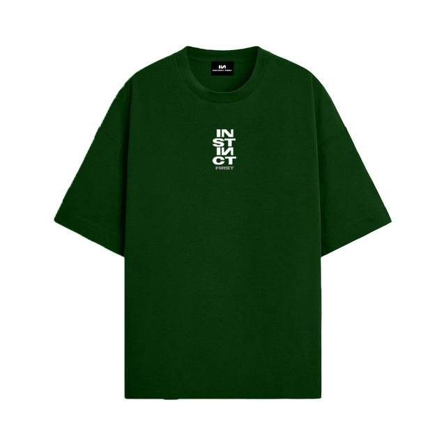 Faded bottle Green - Oversized T-shirt