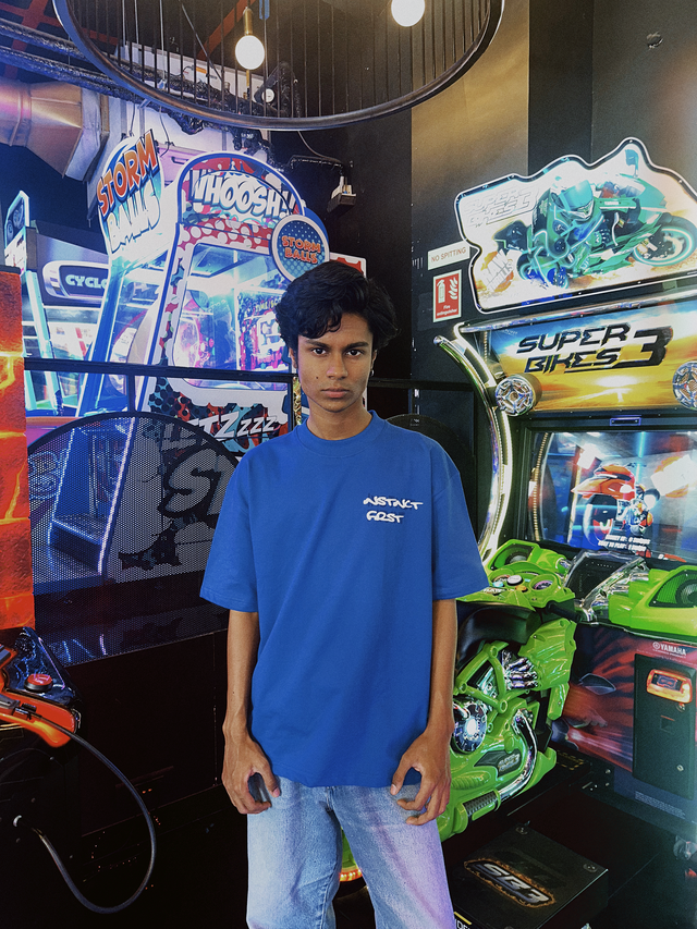 Humble Oversized T-Shirt - Royal Blue
