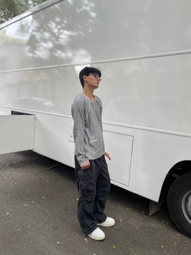 Afterhours - Full Sleeves T-shirt (Grey)