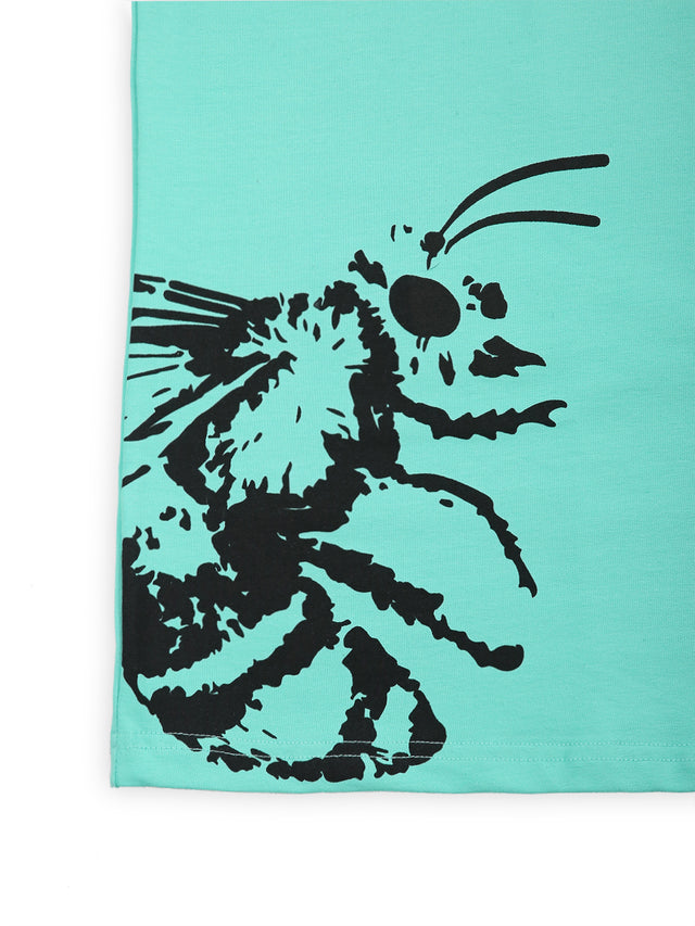 Green Bee Tee- Oversized Tshirt
