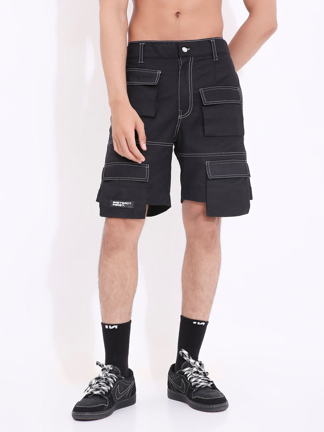 Institute Black Shorts