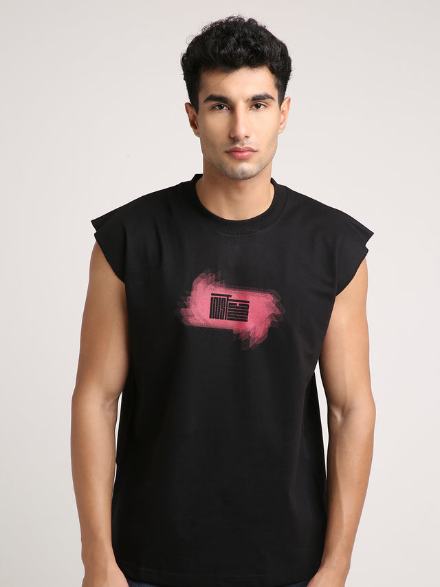 The Temple - Sleeveless T-Shirt ( Black)