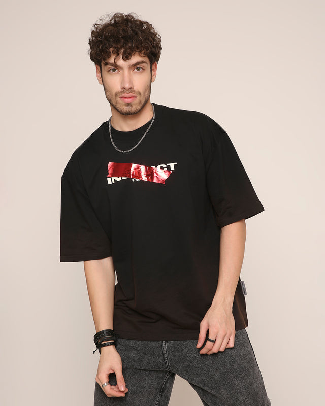 Mark of Instinct - Oversized T-Shirt (Black)