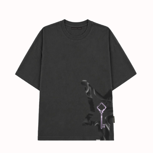 Ace of Keys - OVERSIZED T-SHIRT (Grey)
