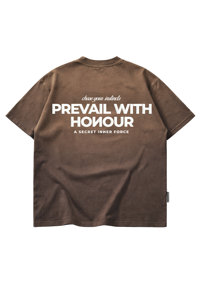 Inner Forces - Oversized Tshirt (Mountain Brown)