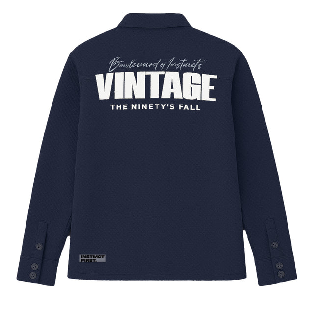 Old school Overshirt - Navy