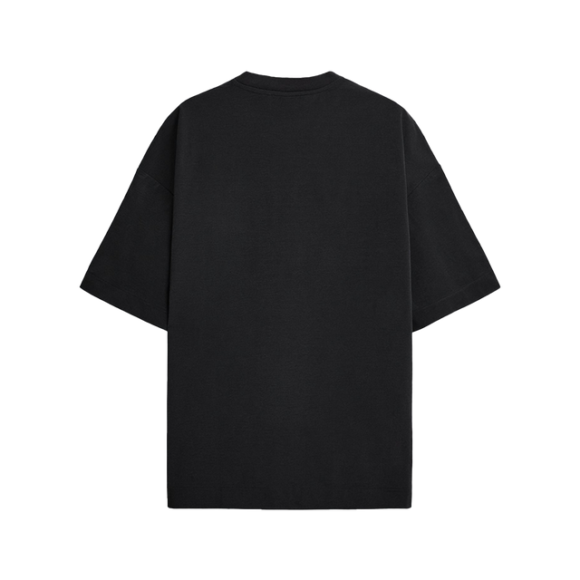 Cupid's Instinct Oversized T-shirt- Black