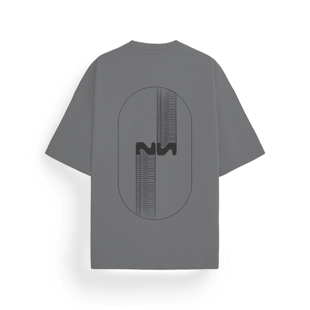 Oversized T-shirt - Steel Grey