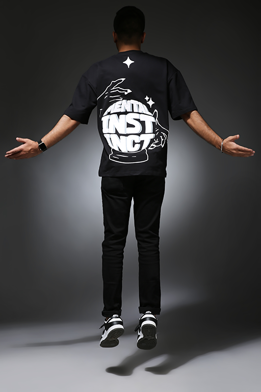 Mental Instinct With Naman Anand Magic- Oversized T-shirt