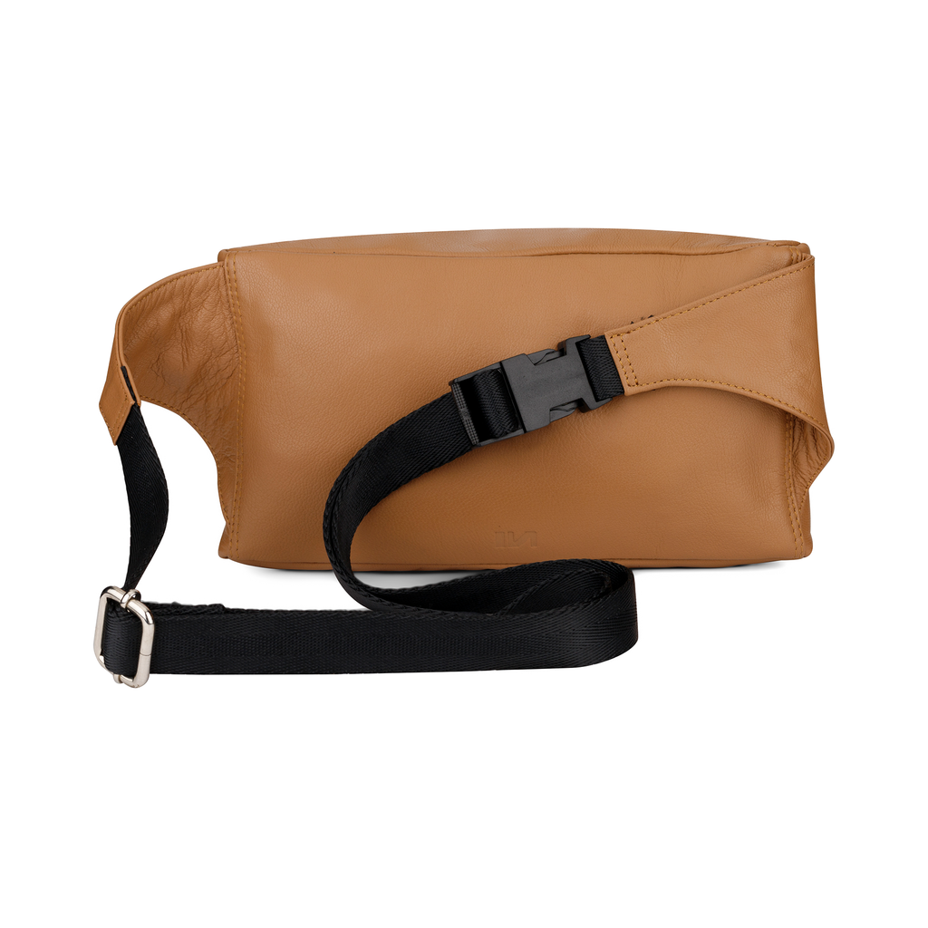 Tan leather belt bag Clearance