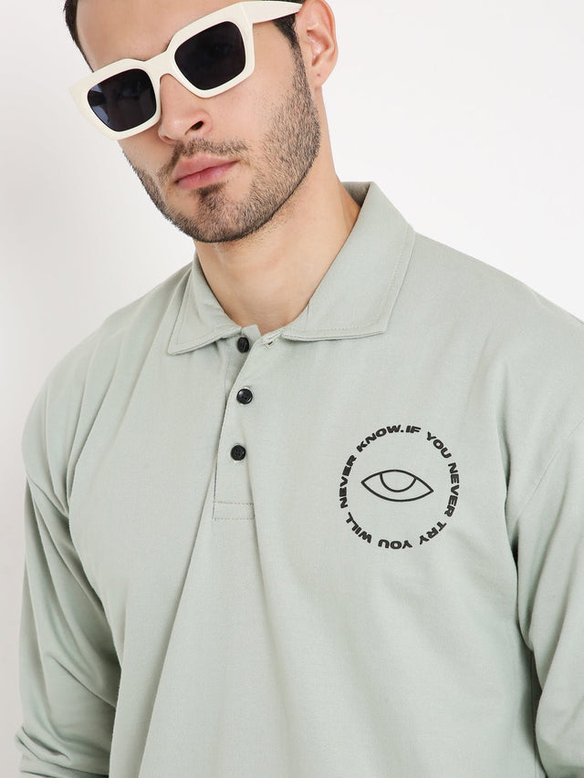 Polo T-shirts - Camping Green - Instinct First