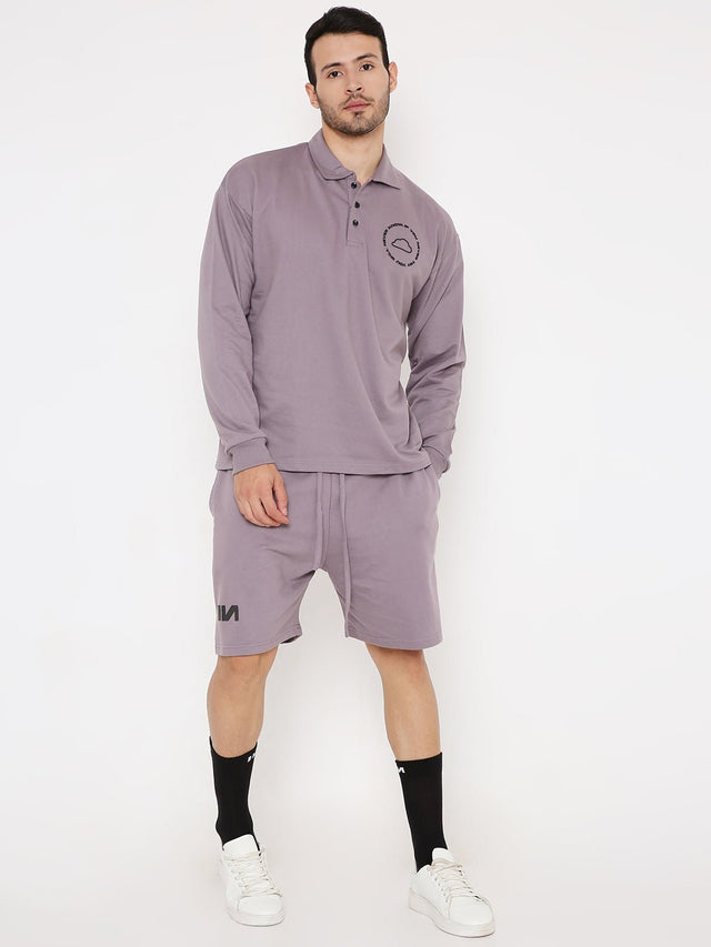 Polo T-shirt - Seeker Purple - Instinct First