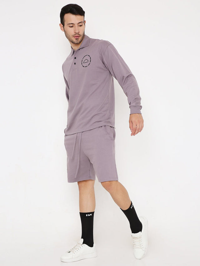 Polo T-shirt - Seeker Purple - Instinct First