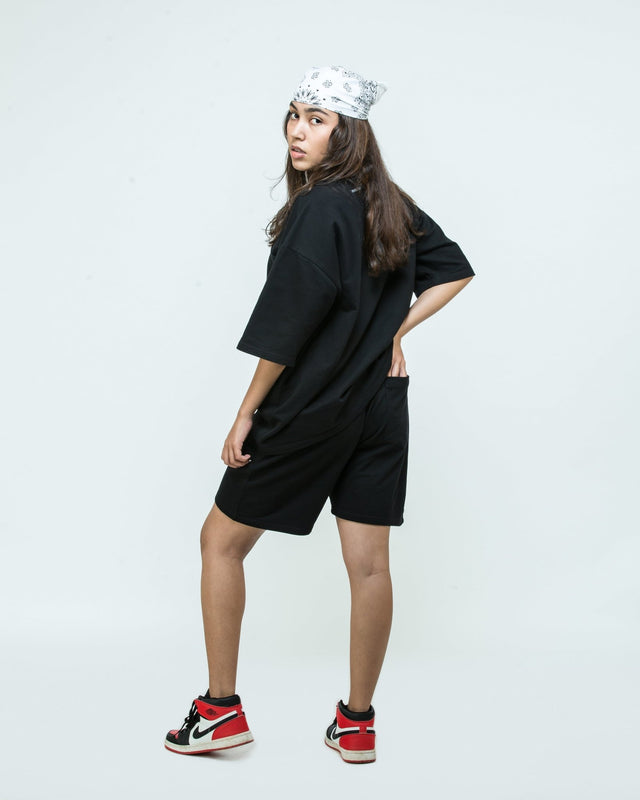 Black Oversized T-shirts