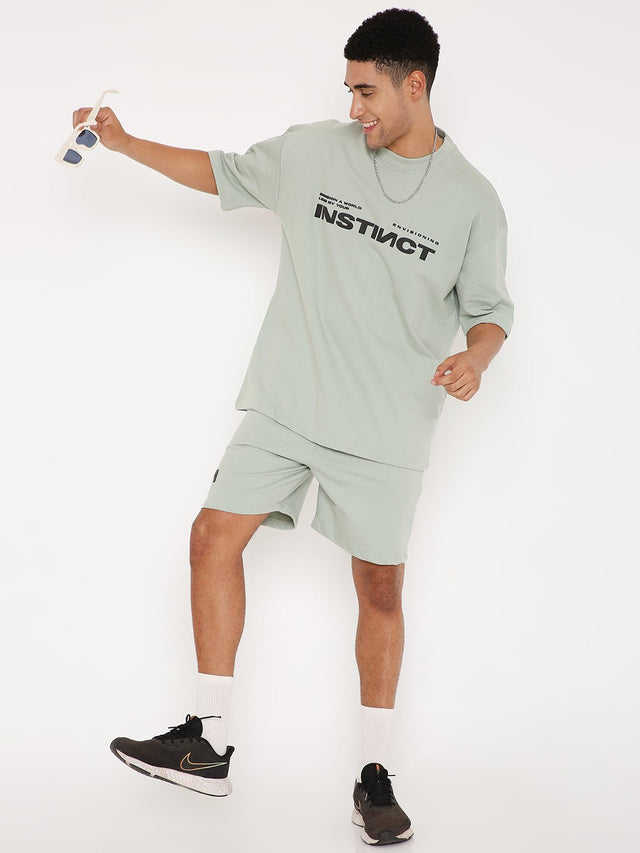 Green Oversized T-shirts