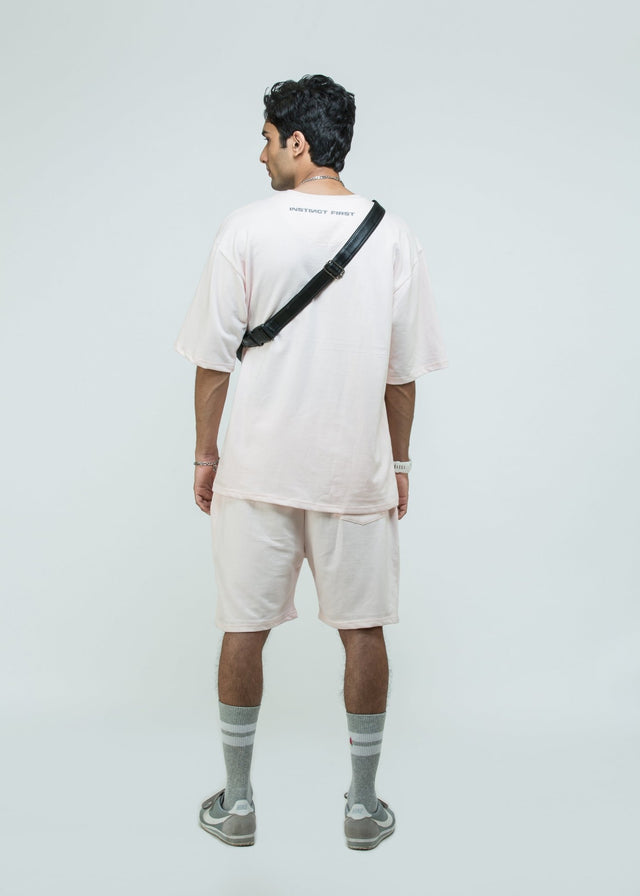 Euphoric Pink Oversized T-shirts