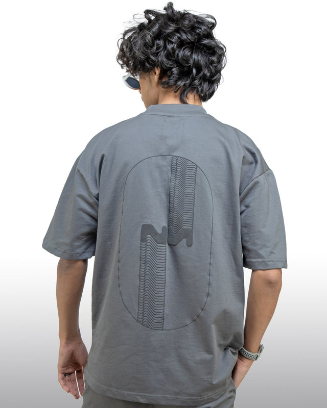 Grey Oversized T-shirts