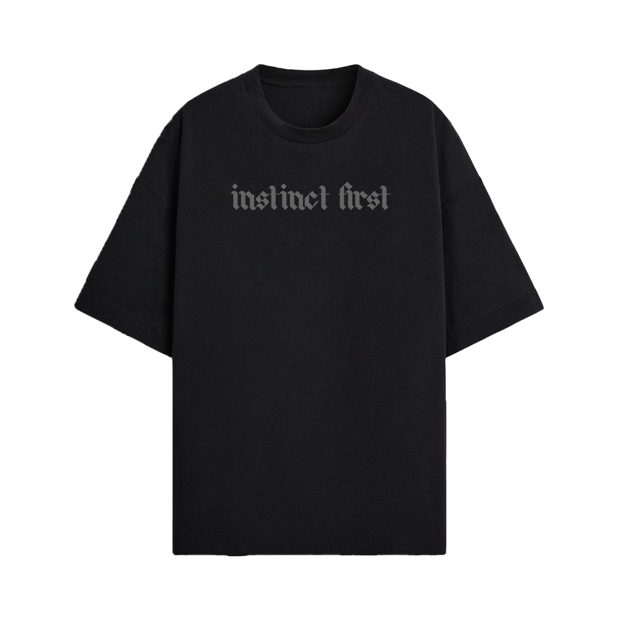 Anti-Romantic Oversized T-shirt - (Black)