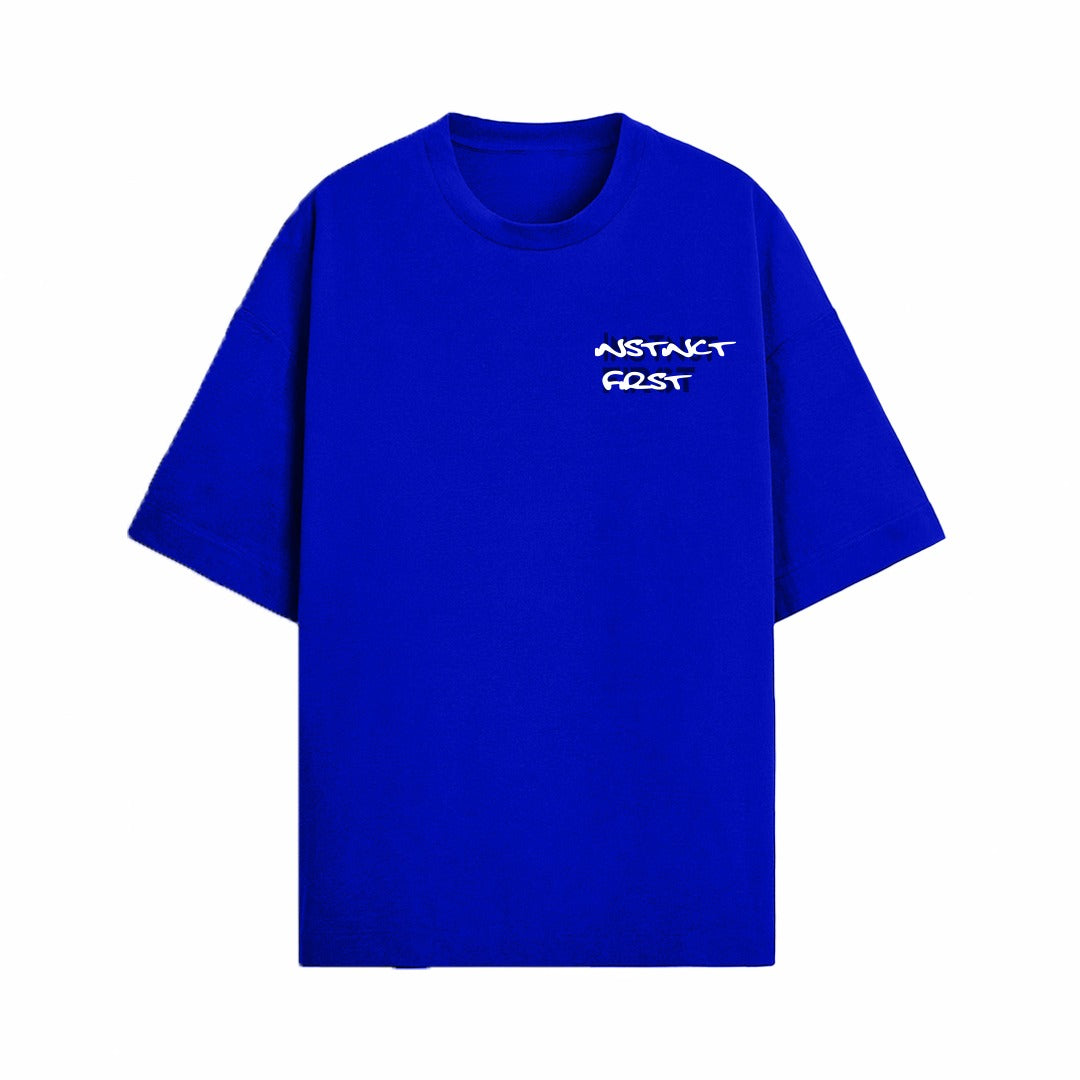 Humble Oversized T-Shirt  - (Royal Blue)