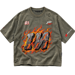 Asphalt - Oversized T-shirt (Grey)