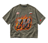 Asphalt - Oversized T-shirt (Grey)