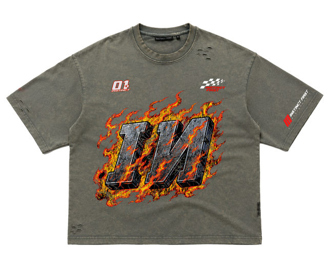 Asphalt - Oversized T-shirt (Grey)