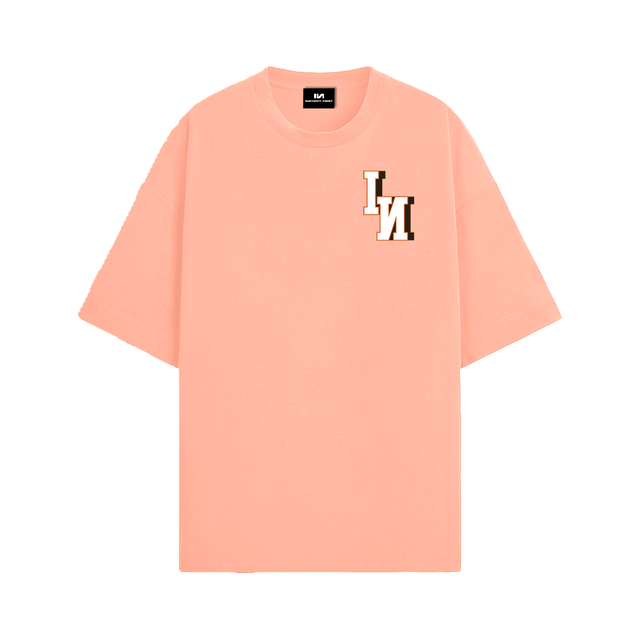 Peach Oversized T-shirt - Bold IN