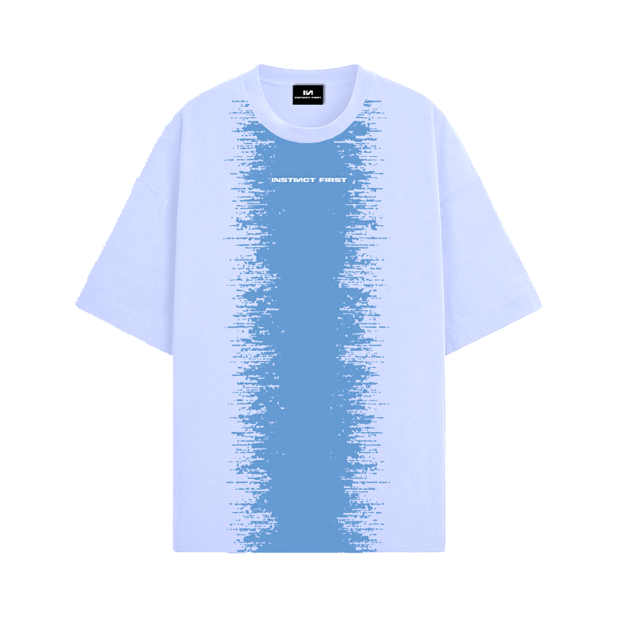 Blue Moon - Oversized T-shirt (White)