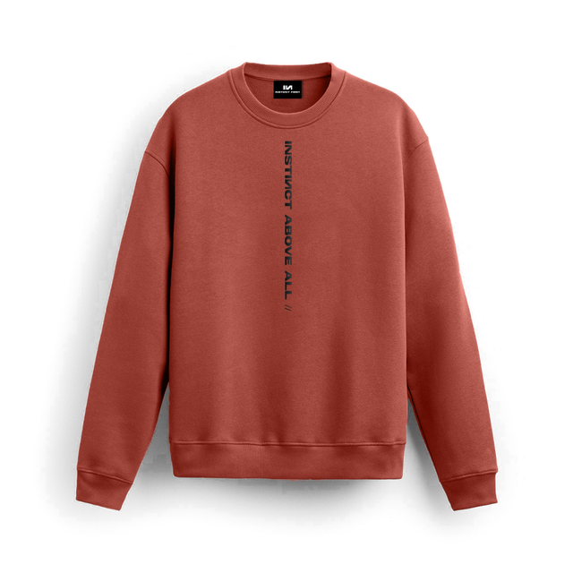 Sweatshirts - Brick Red