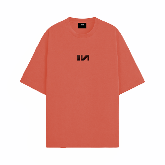 Oversized T-Shirt - Brick Red