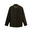 Checkered Flannel Shirt-Walnut
