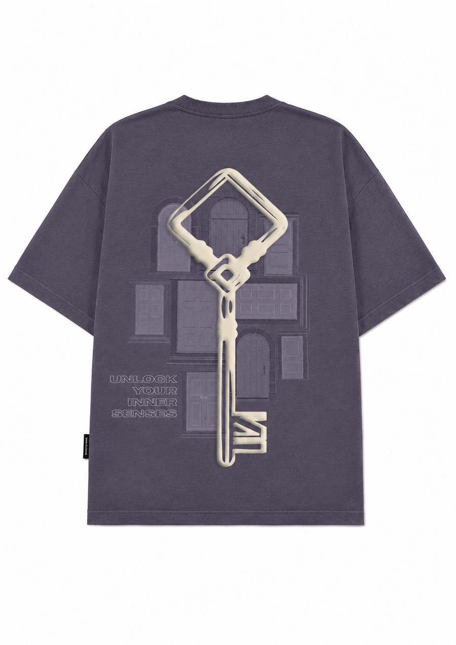 Key of Instincts - Oversized T-Shirt (Purple)