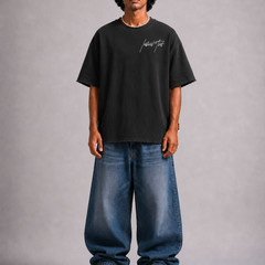 STFU - Oversized T-shirt (Black)