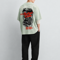 Diet Cola - Oversized Tshirt (Mint Green)