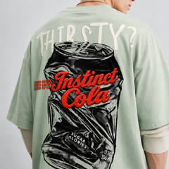Diet Cola - Oversized Tshirt (Mint Green)