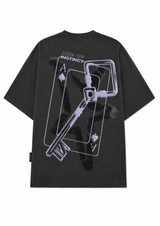 Ace of Keys - OVERSIZED T-SHIRT (Grey)