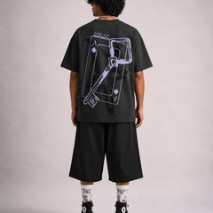 Ace of Keys - OVERSIZED T-SHIRT (Grey)
