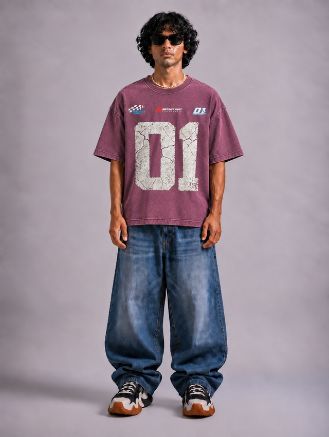 NFS - Oversized T-shirt (Plum)