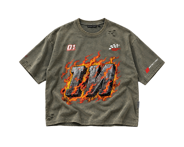 Asphalt - Oversized T-shirt (Grey)