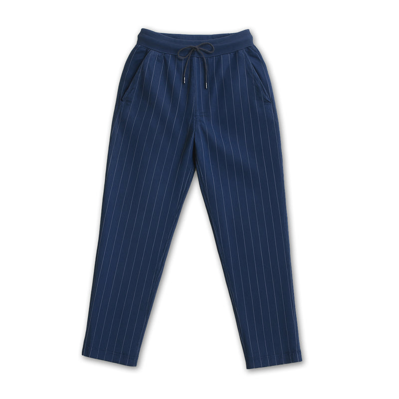 Stripe Denim Pants - (Blue)