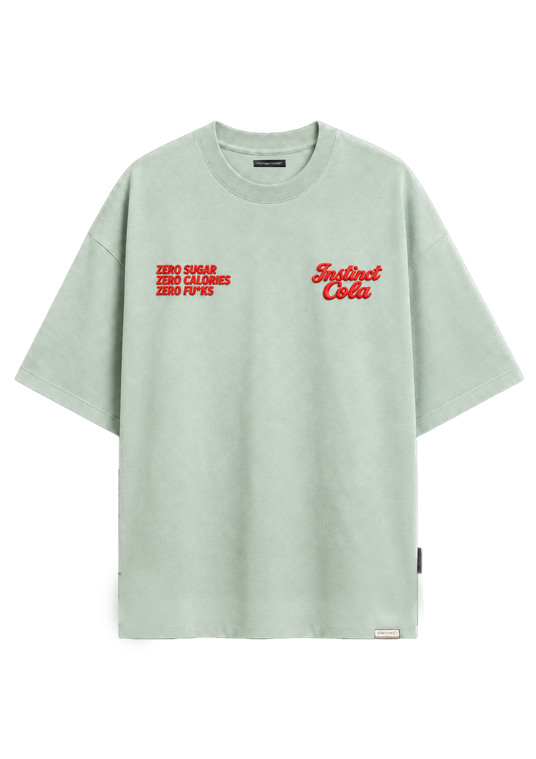 Diet Cola - Oversized Tshirt (Mint Green)