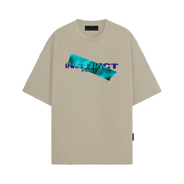 Mark of Instinct - Oversized T-Shirt (Stone)