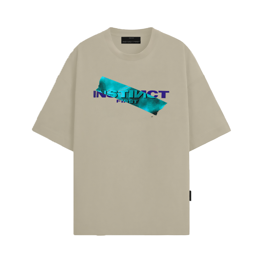 Mark of Instinct - Oversized T-Shirt (Stone)