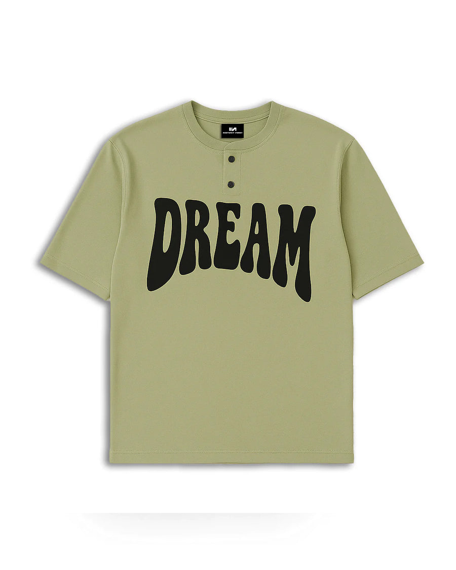 Inverted Polaroid Oversized T-shirt - (Pista)