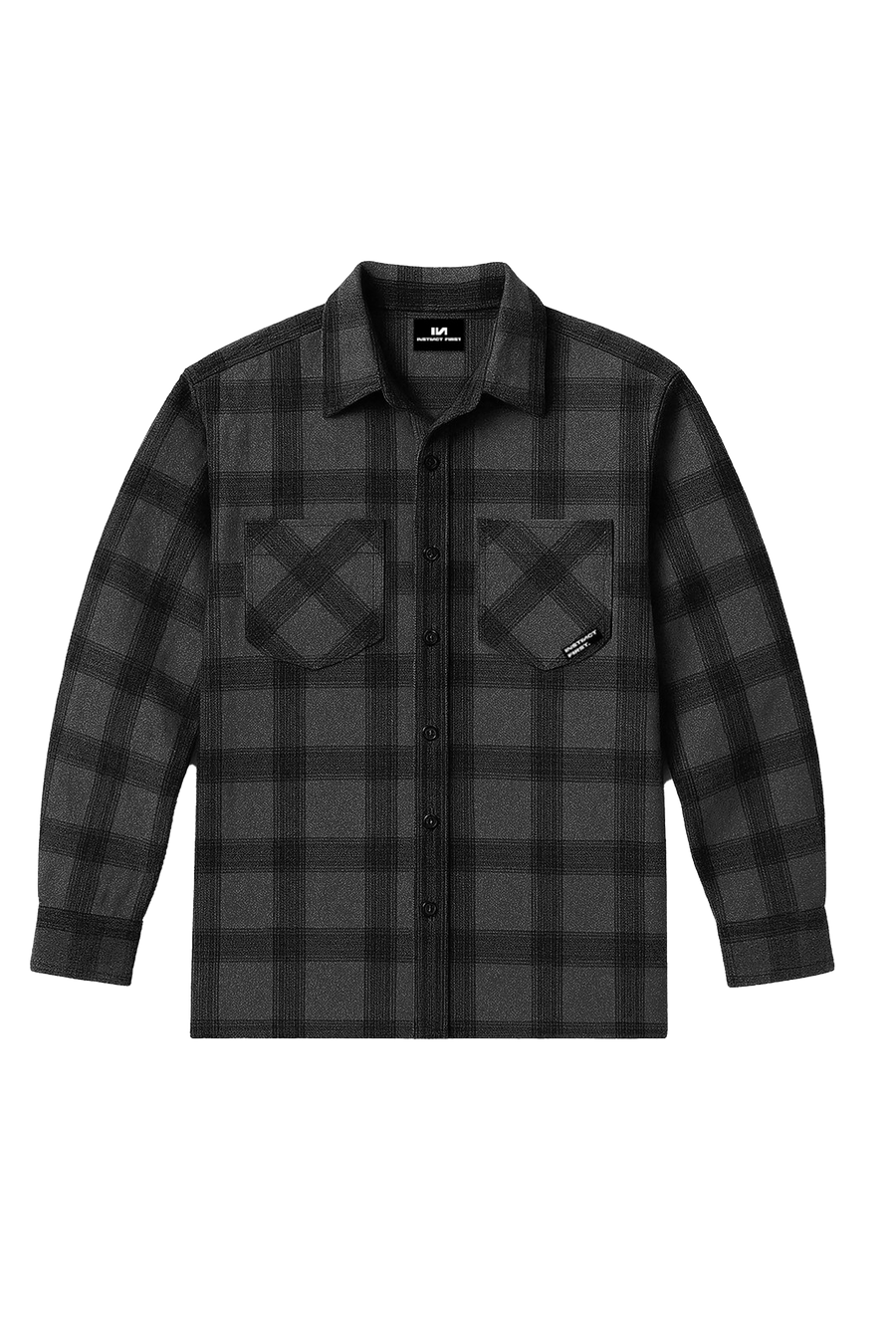Fusion Flannel Shirt -(Black)