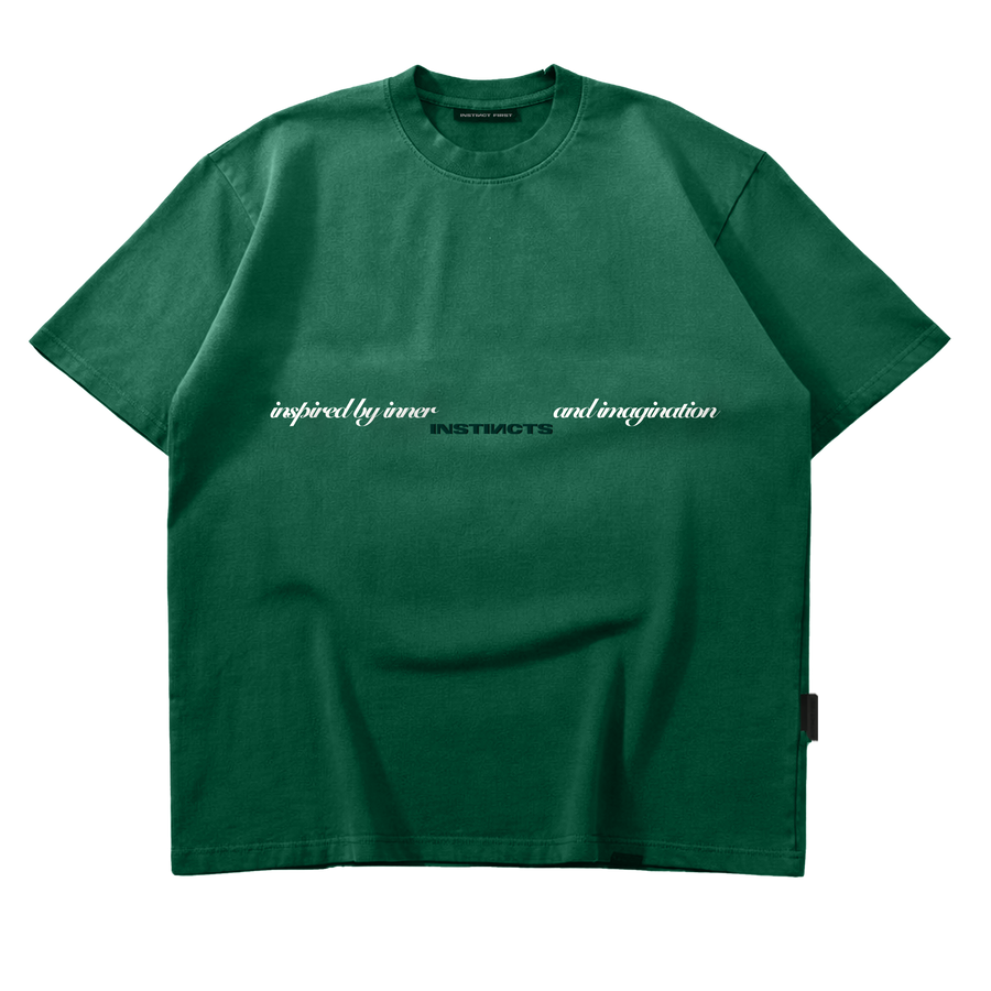 Inner Forces - Oversized Tshirt (Forest Green)