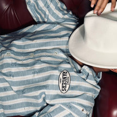 Distressed - Shirt (Sky Blue )